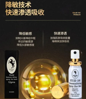 Alternative view of 英國威馬 STUD100 男性持久液 延時噴劑